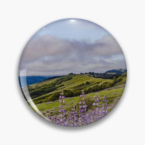 Item preview, Purple Wildflowers and Coastal Hills designed and sold by jillianbutolphphoto.