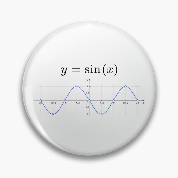 Item preview,  y = sin(x)  design  designed and sold by ITZDA LOVEXPRESSIONZ.