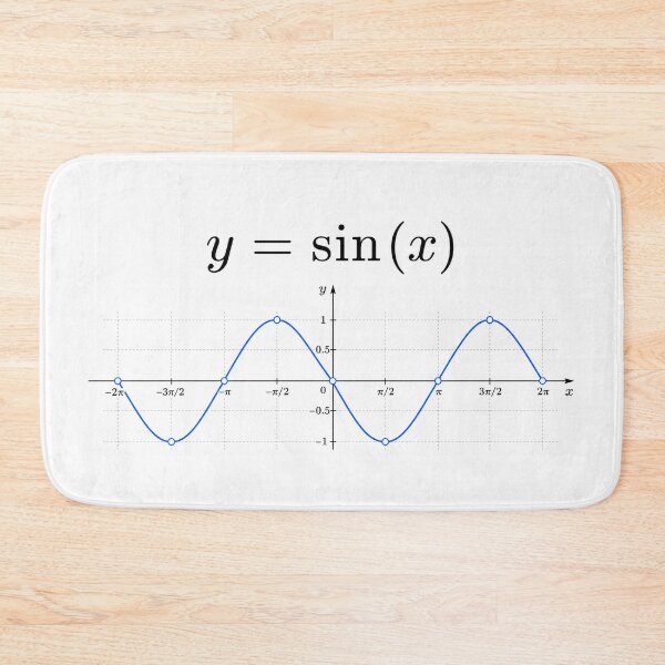 Item preview,  y = sin(x)  design  designed and sold by ITZDA LOVEXPRESSIONZ.