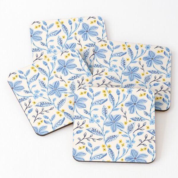 Item preview, Meander Trailing Florals designed and sold by DesignsbyRoochita Studio.