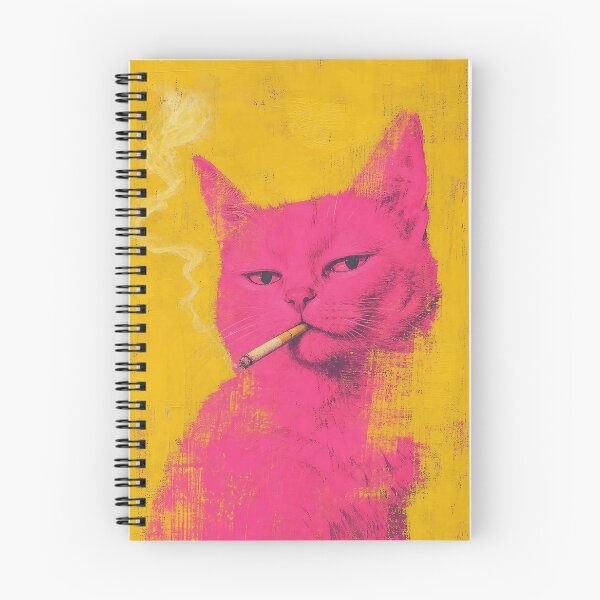 Item preview, Electric Pink Smoker — Yellow Retro designed and sold by Jandedan.