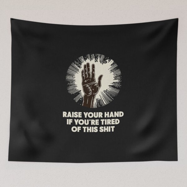 Item preview, Raise Your Hand designed and sold by SPOOFSHIRT.