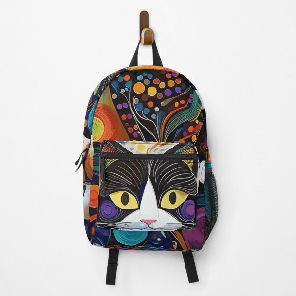Item preview, Gustav Klimt Cat in Flower Garden designed and sold by Vicky Brago-Mitchell®.