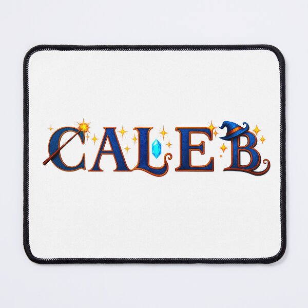Item preview, SPELLBOUND NAMES COLLECTION – ✨ CALEB ✨ – STORYBOOK SPELLCASTER DREAMS designed and sold by WheelieGdArt.