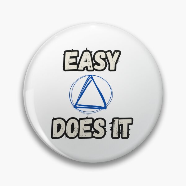 Item preview, EASY DOES IT BIGGER designed and sold by Sober-Gifts.