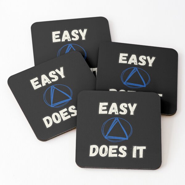 Item preview, EASY DOES IT BIGGER designed and sold by Sober-Gifts.