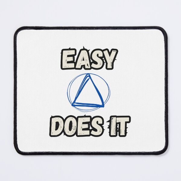 Item preview, EASY DOES IT BIGGER designed and sold by Sober-Gifts.