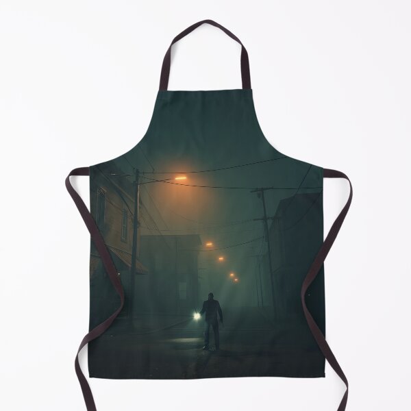 Item preview, PS1 Retro Survival Horror Aesthetic - Foggy Abandoned Town Gaming Art designed and sold by ThePixelArchive.
