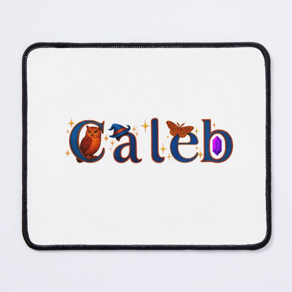 Item preview, SPELLBOUND NAMES COLLECTION – ✨ CALEB ✨ – STORYBOOK SPELLCASTER DREAMS designed and sold by WheelieGdArt.