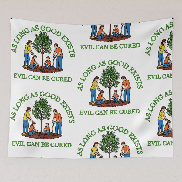 Item preview, As Long As Good Exists Quote - Planting Hope Family designed and sold by re2m.