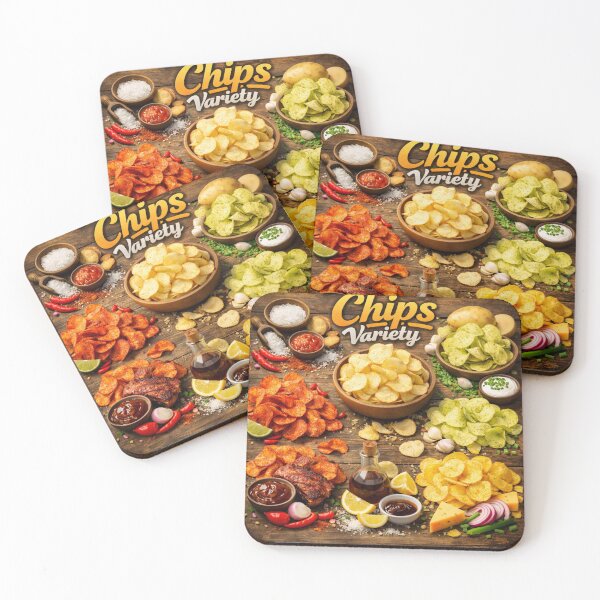 Item preview, Variety of Chips. designed and sold by JoyNest = "The nest of joy".