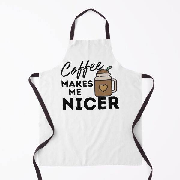 Item preview, Coffee Makes Me Nicer designed and sold by LuveraxArt.