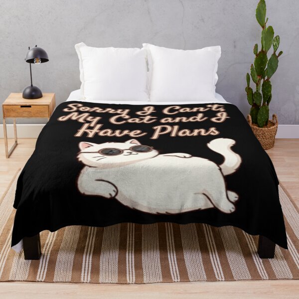 Item preview, Sorry I Can't, My Cat and I Have Plans designed and sold by Khadigadesings.