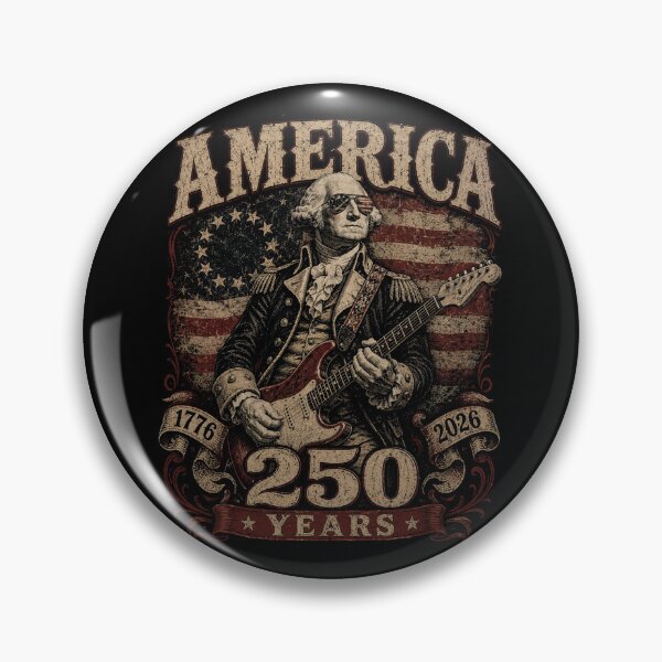 Item preview, america 250 Years George Washington playing guitar designed and sold by will freed18.