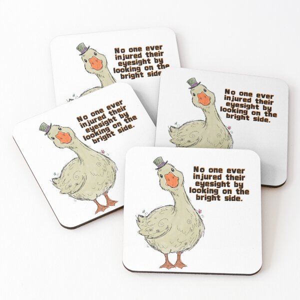 Item preview, Look on the bright side  designed and sold by The Curious Cow.
