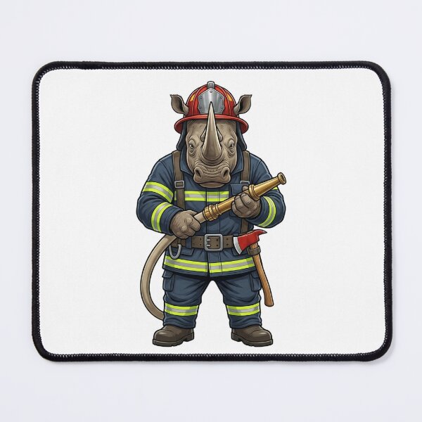 Item preview, Fireman Rhino designed and sold by DannieDarko88.