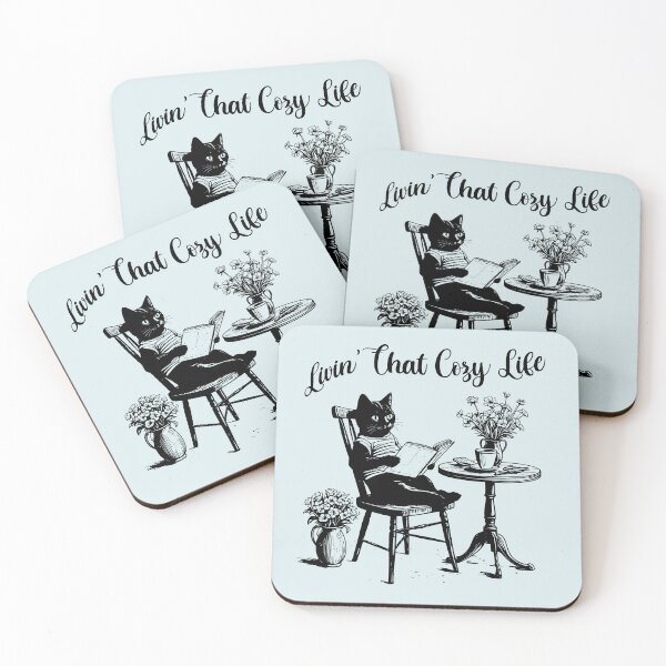 Item preview, Livin’ That Cozy Life Cute Cottagecore Animal Design designed and sold by Sachie's Studio.