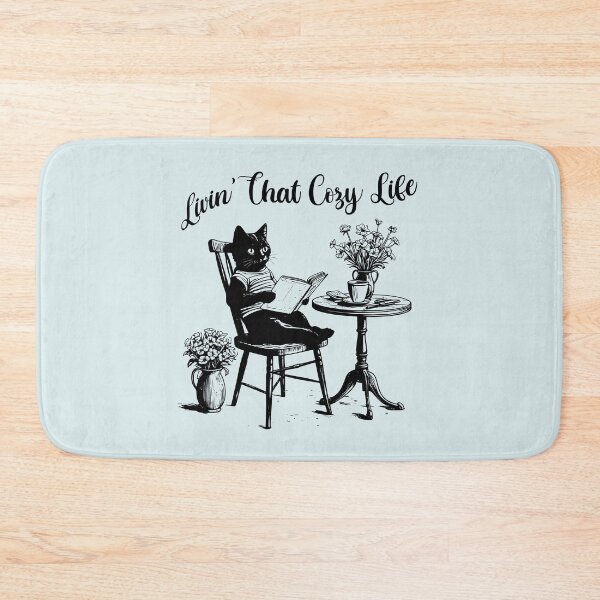 Item preview, Livin’ That Cozy Life Cute Cottagecore Animal Design designed and sold by Sachie's Studio.