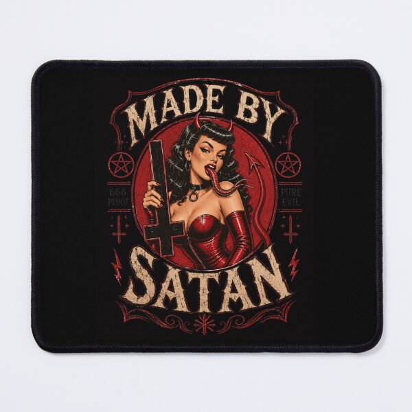 Item preview, Made By Satan Devil Pinup Vintage Goth  designed and sold by Region.