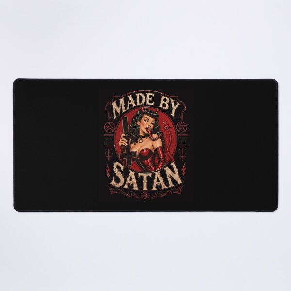 Item preview, Made By Satan Devil Pinup Vintage Goth  designed and sold by Region.