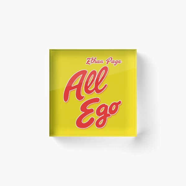 Item preview, Ethan Page "All Ego" T-Shirt designed and sold by handfuloftights.