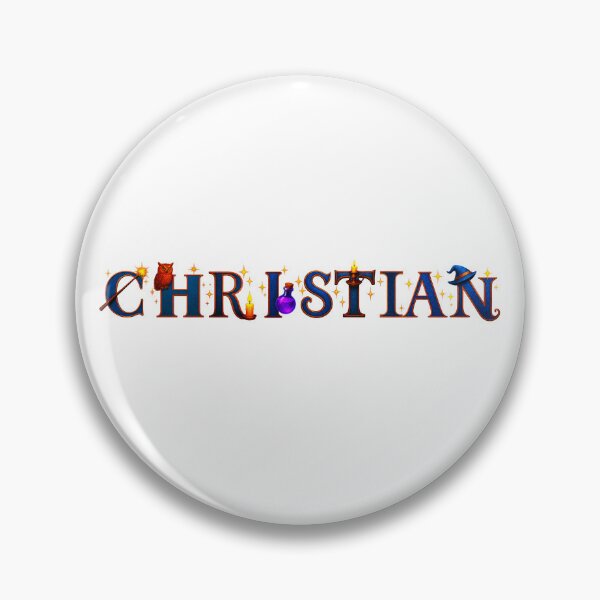 Item preview, SPELLBOUND NAMES COLLECTION  – ✨ CHRISTIAN ✨ – STORYBOOK SPELLCASTER DREAMS designed and sold by WheelieGdArt.