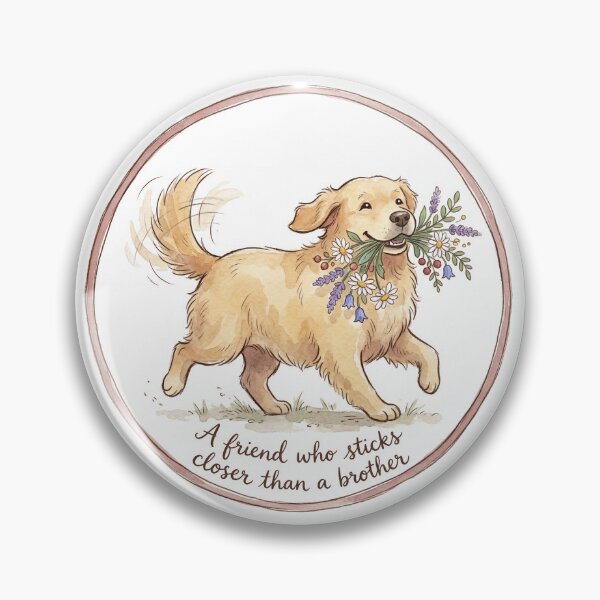 Item preview, Christian Cottagecore Golden Retriever Flowers Tote Bag Proverbs 18 Friend Bible Verse Gift designed and sold by Small & Beloved.