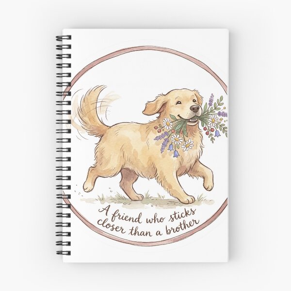 Item preview, Christian Cottagecore Golden Retriever Flowers Tote Bag Proverbs 18 Friend Bible Verse Gift designed and sold by Small & Beloved.