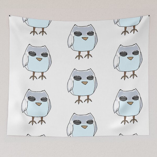 Item preview, - snow owl - Frosted forest - white - designed and sold by echoztarrr.