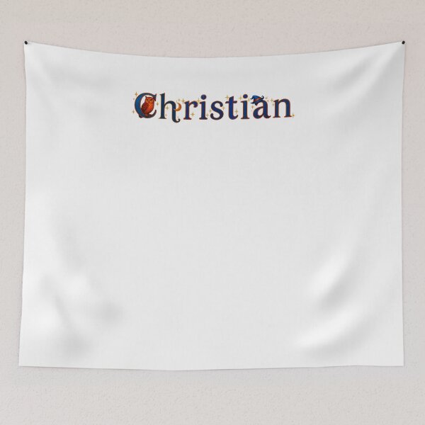 Item preview, SPELLBOUND NAMES COLLECTION  – ✨ CHRISTIAN ✨ – STORYBOOK SPELLCASTER DREAMS designed and sold by WheelieGdArt.