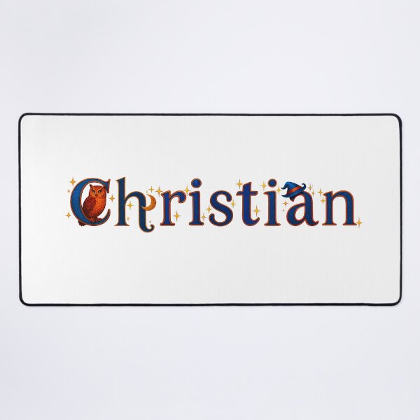 Item preview, SPELLBOUND NAMES COLLECTION – ✨ CHRISTIAN ✨ – STORYBOOK SPELLCASTER DREAMS designed and sold by WheelieGdArt.