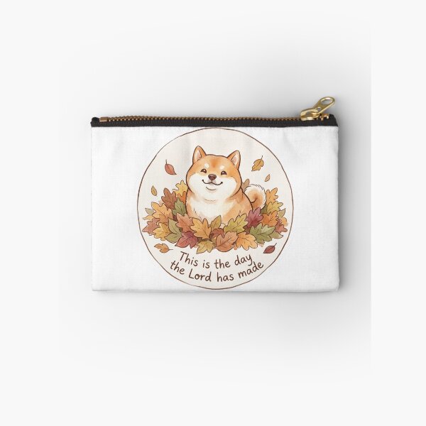 Item preview, Christian Cottagecore Shiba Inu Autumn Tote Bag Psalm 118 This is the Day Bible Verse Gift designed and sold by Small & Beloved.