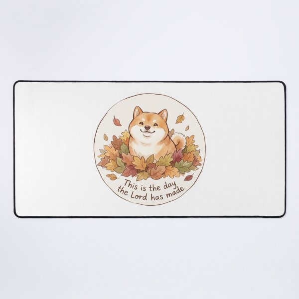 Item preview, Christian Cottagecore Shiba Inu Autumn Tote Bag Psalm 118 This is the Day Bible Verse Gift designed and sold by Small & Beloved.