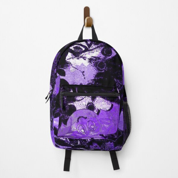 Item preview, Purple Bats Gothic Pattern — Dark Cottagecore Halloween Art designed and sold by BatNature.