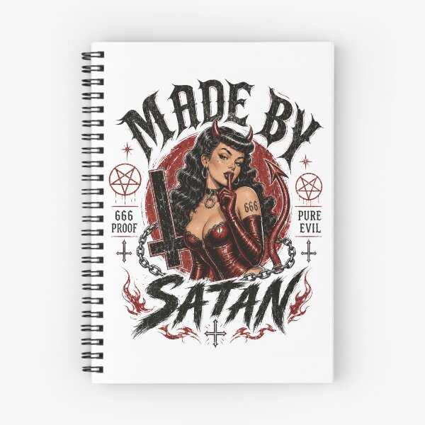 Item preview, Made By Satan Vintage Devil Pinup Goth designed and sold by Region.