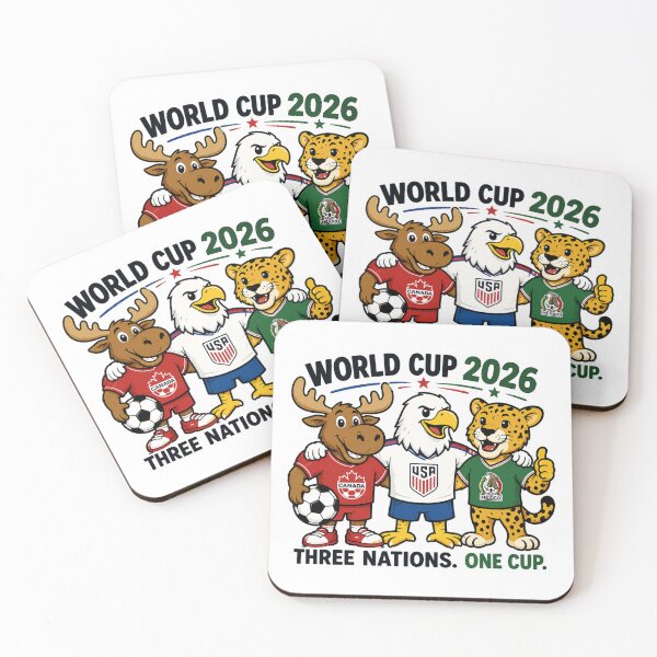 Item preview, World Cup 2026 - Mascots designed and sold by shelbyy328.