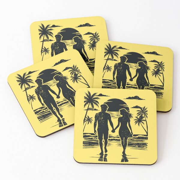 Item preview, Coastal Romance Vintage Distressed Graphic  designed and sold by digitalbob60.