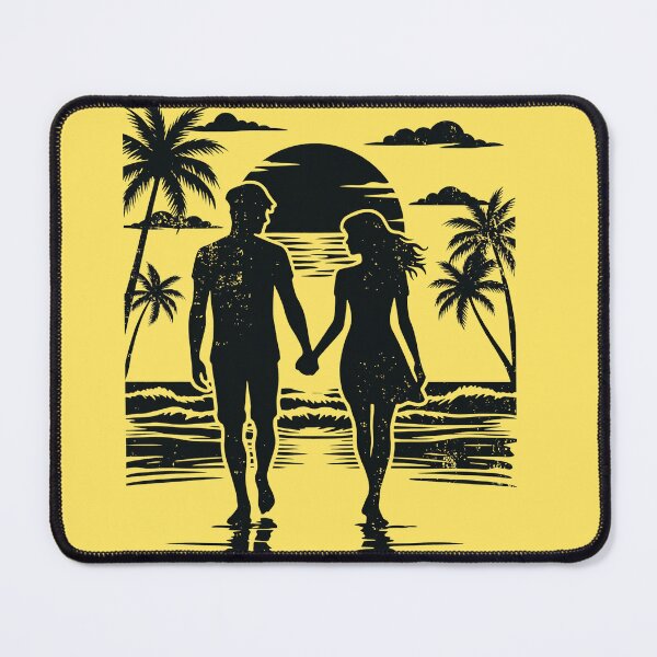 Item preview, Coastal Romance Vintage Distressed Graphic  designed and sold by digitalbob60.