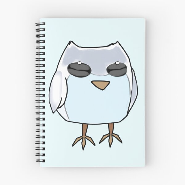 Item preview,  - snow owl - Frosted forest - blue - designed and sold by echoztarrr.