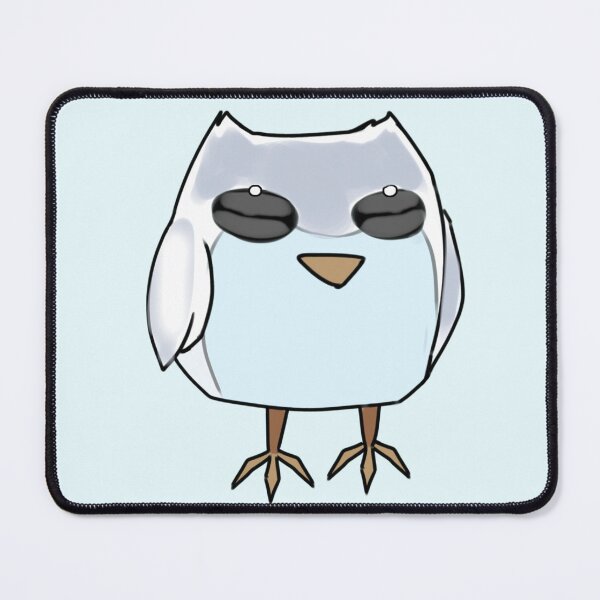 Item preview, - snow owl - Frosted forest - blue - designed and sold by echoztarrr.