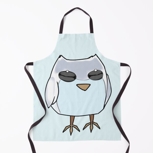 Item preview, - snow owl - Frosted forest - blue - designed and sold by echoztarrr.