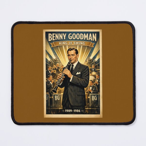 Item preview, Benny Goodman Vintage Poster designed and sold by Halifaxartguy.