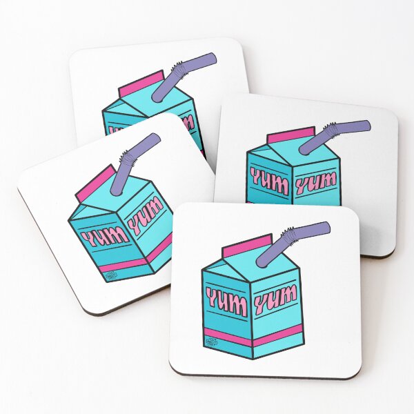 Item preview, Yum Yum Milk Carton Pop Art | Cheeky Fun Straw Sipper designed and sold by XnakedartistX.