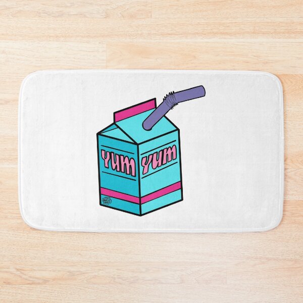 Item preview, Yum Yum Milk Carton Pop Art | Cheeky Fun Straw Sipper designed and sold by XnakedartistX.