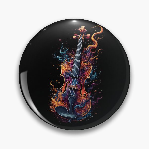 Item preview, Abstract Watercolor Violin Art Fluid Color Swirl Music designed and sold by UrbanPrts.