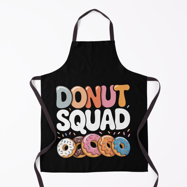 Item preview, Donut Squad: Funny Donut Lover Clipart Birthday Party Sweet Dessert Bakery Art designed and sold by NewaveBoutique.