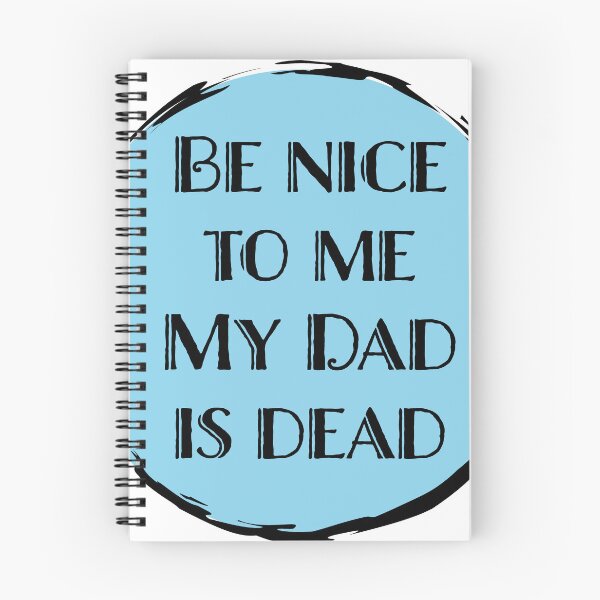 Item preview, Dead Dad Humor - Blue designed and sold by vonmade.