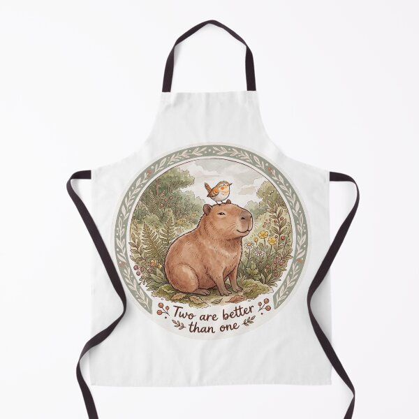 Item preview, Christian Cottagecore Capybara Bird Tote Bag Ecclesiastes 4 Two Are Better Bible Verse Gift designed and sold by Small & Beloved.