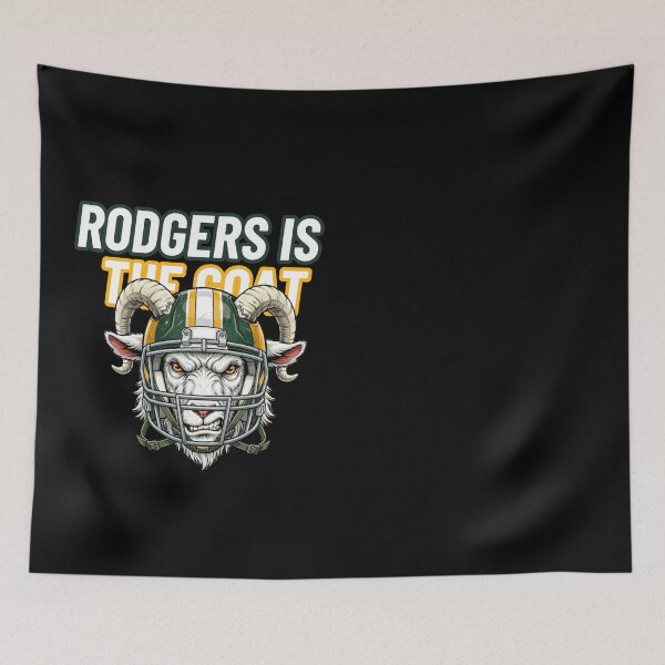 Item preview, Rodgers Is the GOAT | Greatest QB of All Time designed and sold by ThatFootball12.