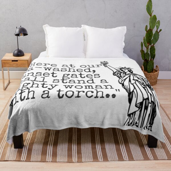 Item preview, New Colossus Quote Lady Liberty Independence Day July 4th designed and sold by MimsTees.
